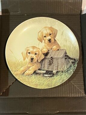 Vintage collectible decorative plate